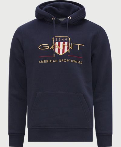 Gant Sweatshirts ARCHIVE SHIELD HOODIE 2047056 Blå